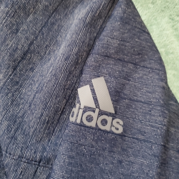 Toronto Maple Leafs Adidas Climacool Zip Up Jacket. Blue. Medium. - Picture 6 of 9